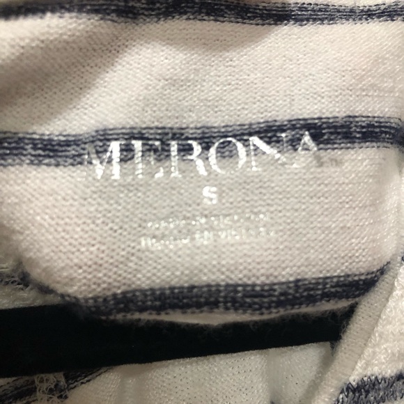 Striped off white tank top - Picture 2 of 2